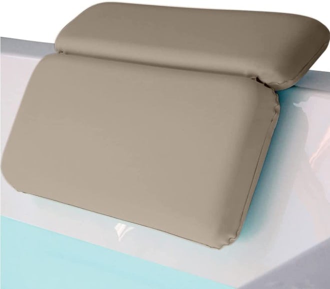 Gorilla Grip Comfort Slip Resistant Waterproof Spa Bath Pillow
