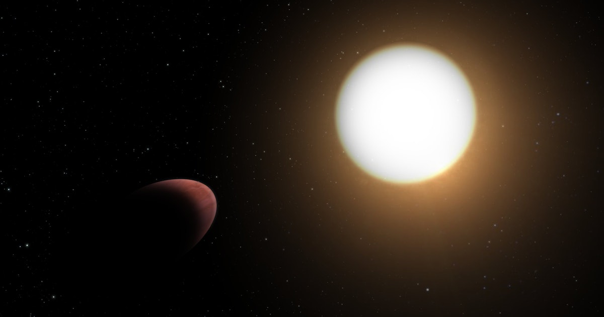 Astronomers discover a planet with one of the most unusual shapes ever seen
