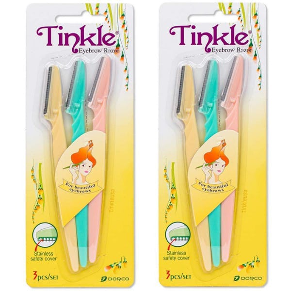 Dorco Tinkle Facial Razor Dermaplaning Tool (6 Razors)