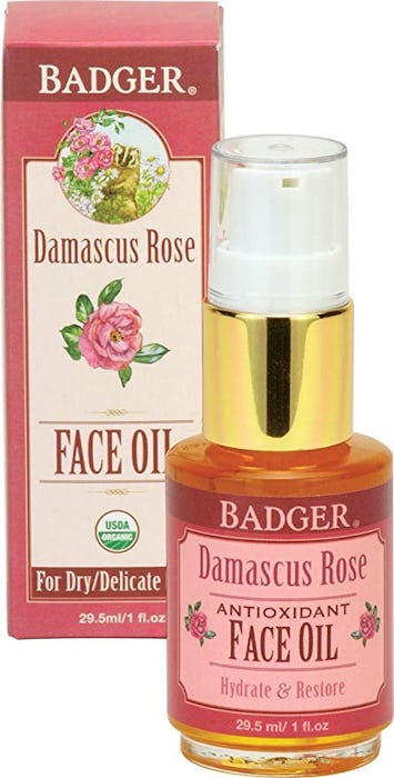 Badger Damascus Rose Face Oil