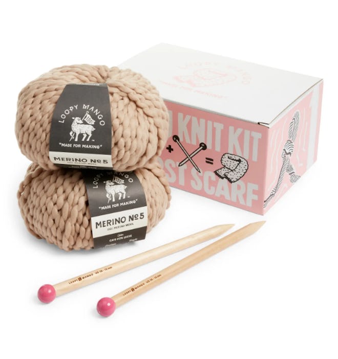 All You Knit My First Scarf DYI Knitting Kit