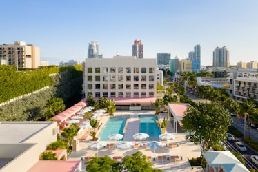 the exterior of the Goodtime Hotel in Miami