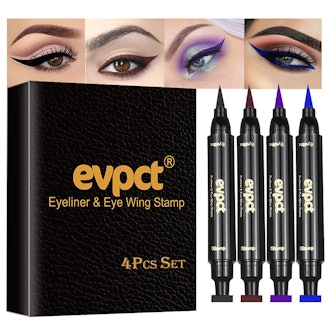 Evpct Winged Eyeliner Stamps Set (4 Pack)