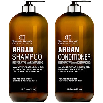 BOTANIC HEARTH Argan Oil Shampoo and Conditioner Set