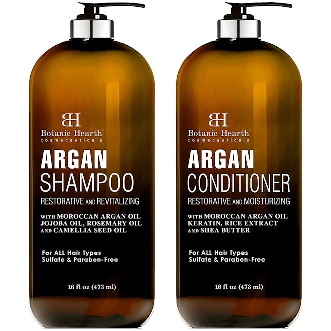 BOTANIC HEARTH Argan Oil Shampoo and Conditioner Set