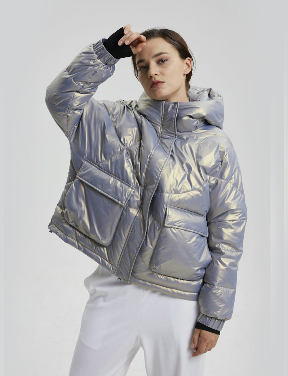 Hooded Relaxed Fit Parka