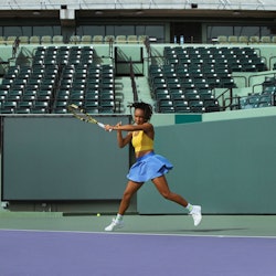 Lululemon's new ambassador Leylah Fernandez will hit the court in their first-ever tennis collection...