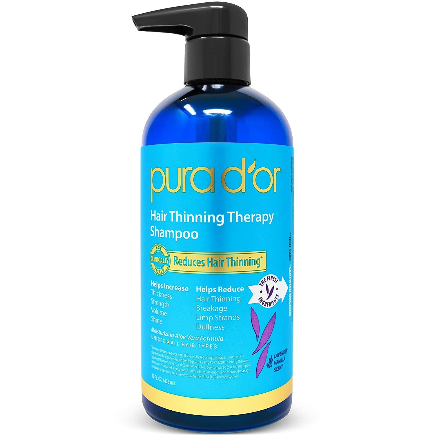 PURA D&rsquo;OR Hair Thinning Therapy Biotin Shampoo