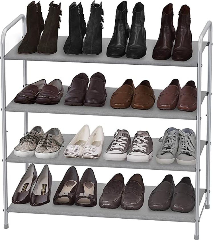 Simple Houseware 4-Tier Shoe Rack Storage Organizer