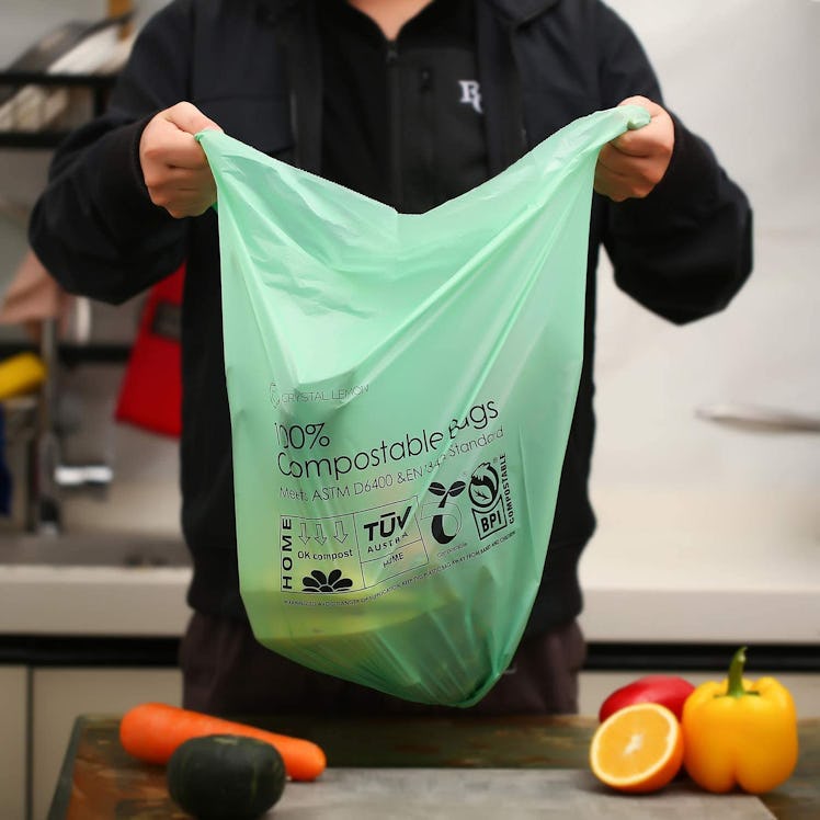 C Crystal Compostable Trash Bags (50-Pack)