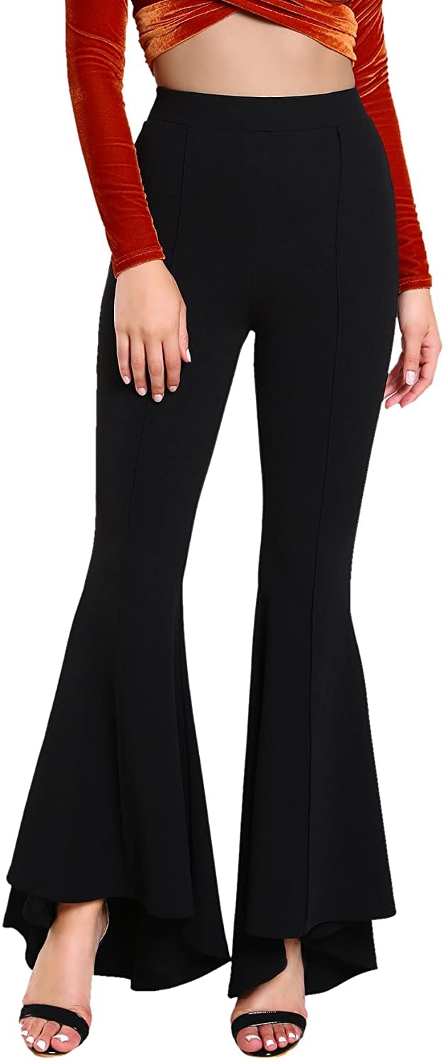 MakeMeChic Flare Pants
