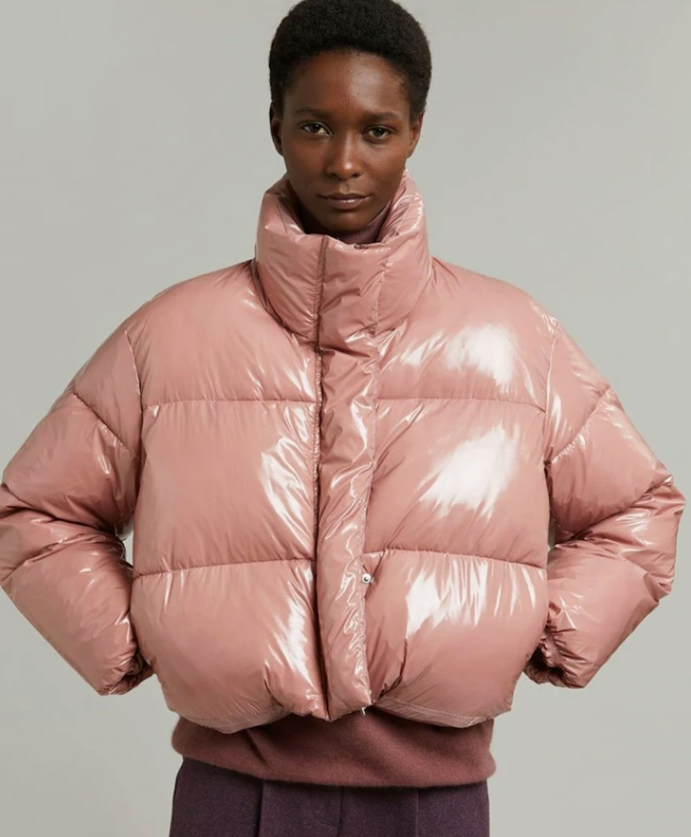 KELIS SHORT PUFFER - ROSE