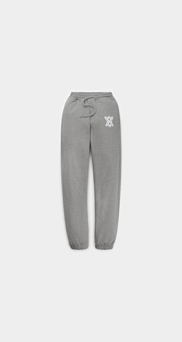 Daily Paper gray jogger pants.