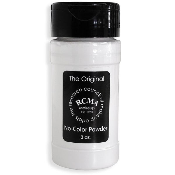 RCMA The &ldquo;Original&rdquo; No Color Powder No pigment No Perfume Flawless Finish Professional Makeup