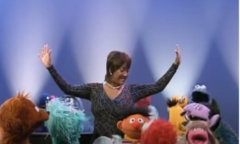 Patti Labelle on 'Sesame Street'.