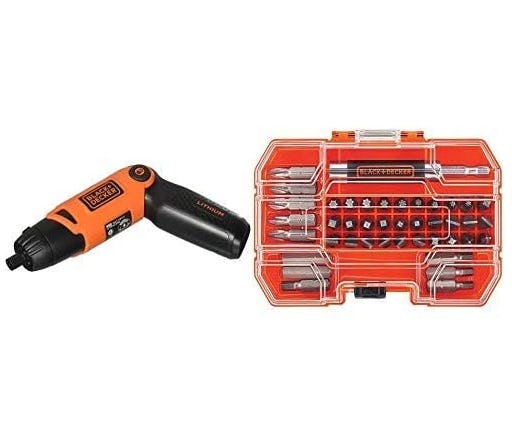 BLACK+DECKER Rechargeable Electric Screwdriver