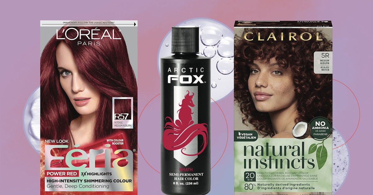 The 10 Best Red Hair Dyes For Dark Hair