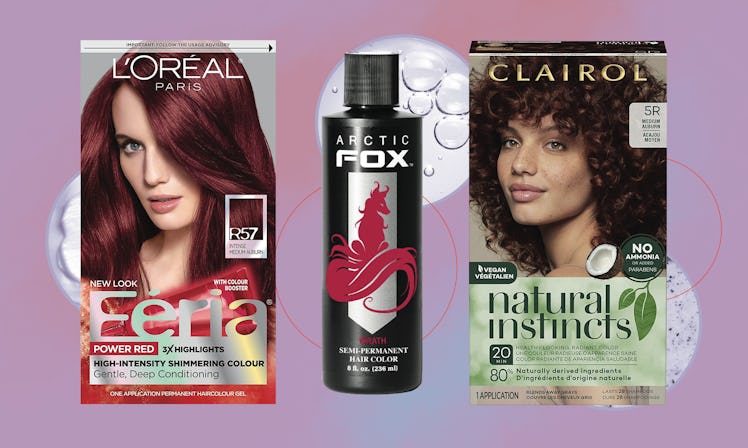 best red hair dyes for dark hair