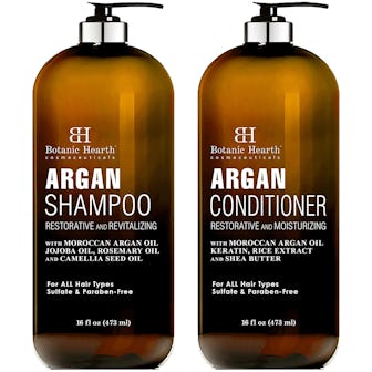 BOTANIC HEARTH Argan Oil Shampoo and Conditioner Set