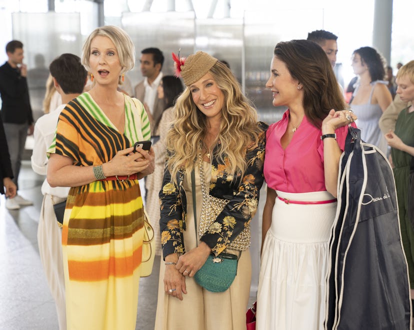 The moms of 'And Just Like That...' have their share of awkward moments.