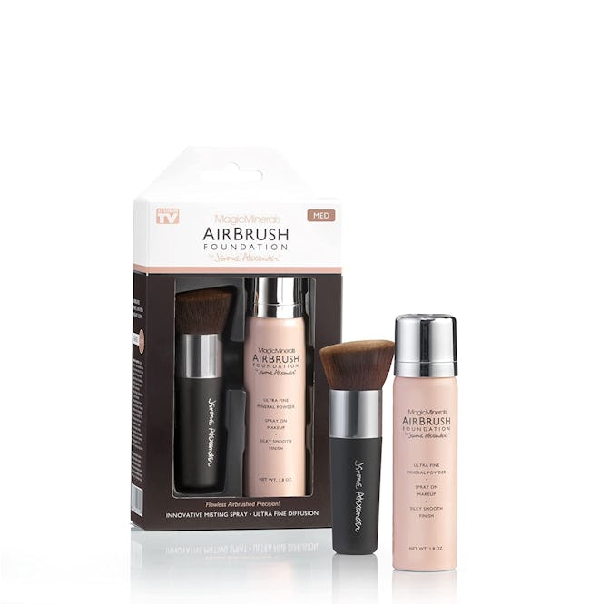 Jerome Alexander MagicMinerals AirBrush Foundation & Kabuki Brush