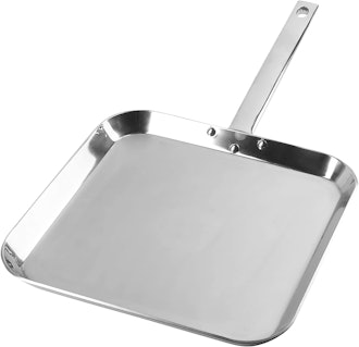 Chef's Secret T304 Stainless-Steel 11-Inch Square Griddle