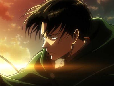 attack on titan anime levi