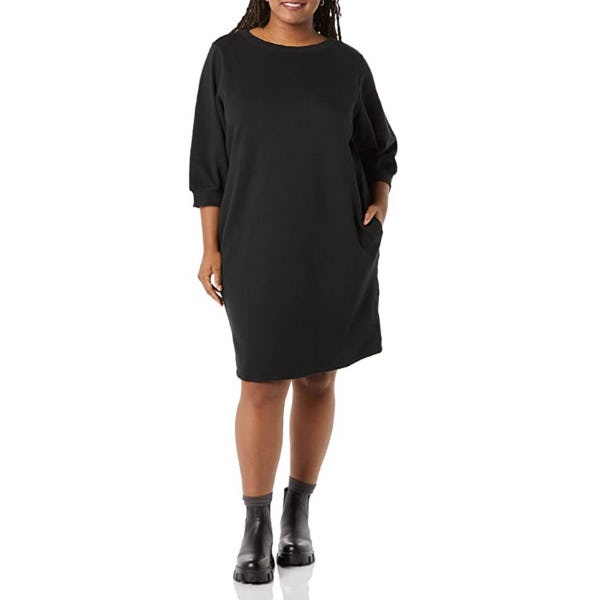 Amazon Essentials Plus Size Crewneck Dress