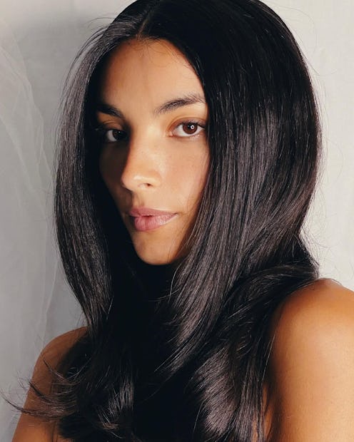 smooth shiny hair model