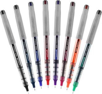 Uni-ball Vision Needle Rollerball Pens (8-Pack)