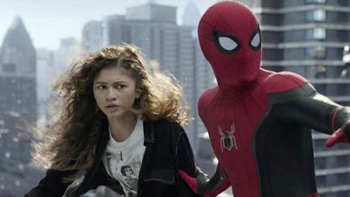 Zendaya and Tom Holland in "Spider-Man: No Way Home."