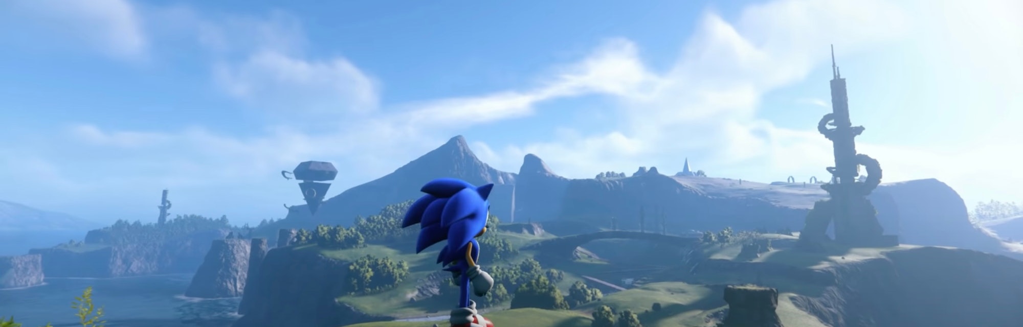 Promotional screenshot for Sonic Frontiers