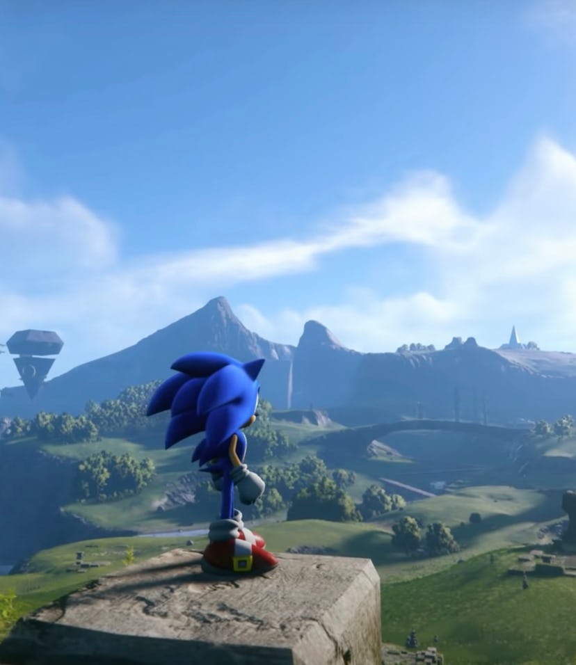 Promotional screenshot for Sonic Frontiers
