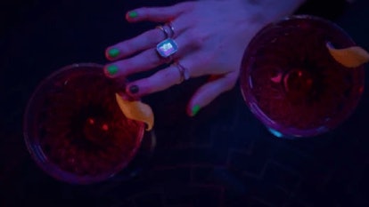 Woman's nails turn from fluorescent yellow to black in Netflix's Stay Close series 