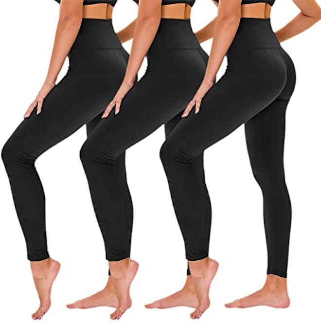 TNNZEET High Waisted Leggings (3-Pack)