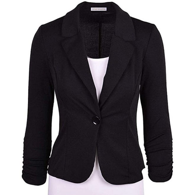 Auliné Collection Solid Knit Blazer