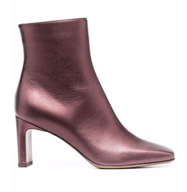 Grained Goatskin Ankle Boot