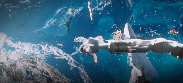 Kessler syndrome as seen in Gravity