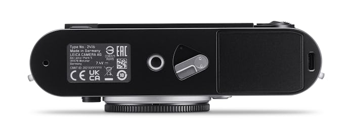 Bottom shot of the new Leica M11.