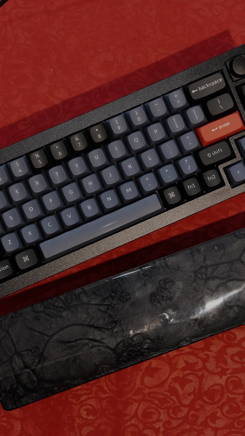 Keychron Q2 review with resin palm rest
