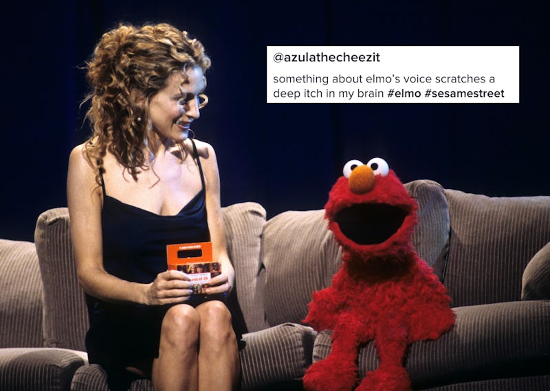 Sarah Jessica Parker and Elmo gab in the '90s. Elmo sound bites are going viral on TikTok. Here are ...