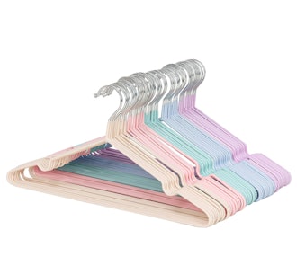 Lomani Colored Stainless Steel Hangers (60-Pack)