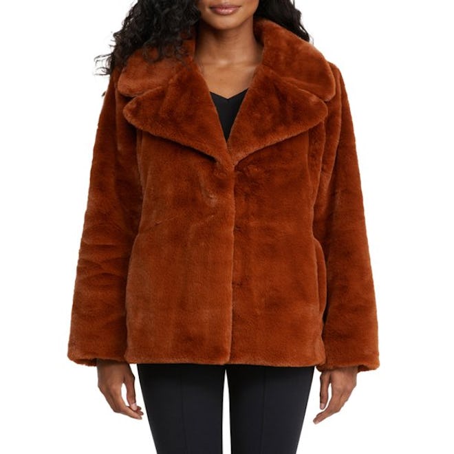 Faux Fur Short Coat