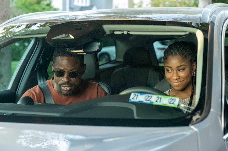 Sterling K. Brown and Lyric Ross as Randall and Deja in This Is Us