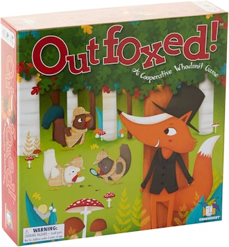 Outfoxed! is a mystery game like Clue that's fun for all ages. 