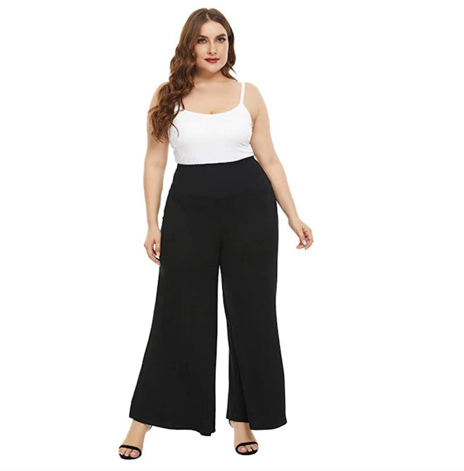 Hanna Nikole Wide Leg Palazzo Pants 