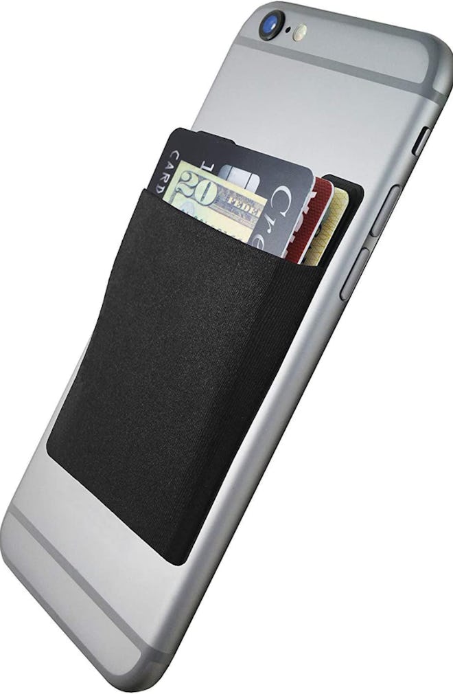 Adhesive Credit Card Wallet for Smartphones