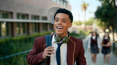 Bel-Air's Will Pictured Smiling Wearing His School Uniform