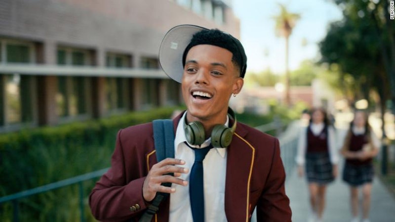 Bel-Air's Will Pictured Smiling Wearing His School Uniform
