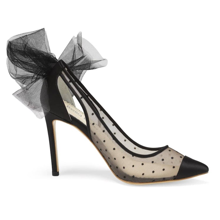 Bella Belle polka dot tulle heels.